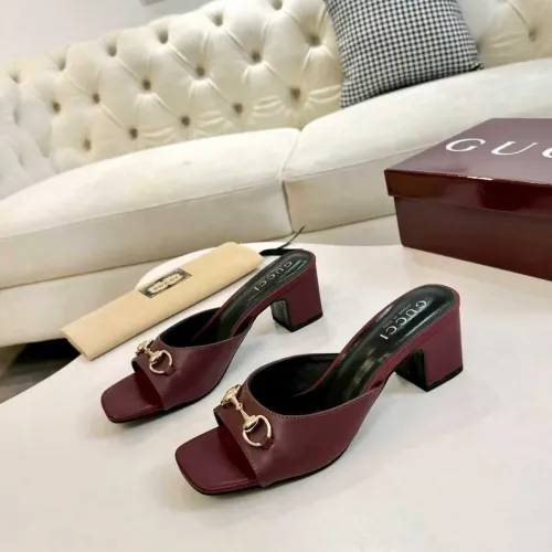 Gucci Slippers For Women #1432202 $85.00 USD, Wholesale Replica Gucci Slippers