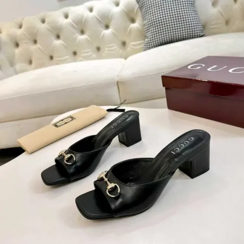 Gucci Slippers For Women #1432203 $85.00 USD, Wholesale Replica Gucci Slippers