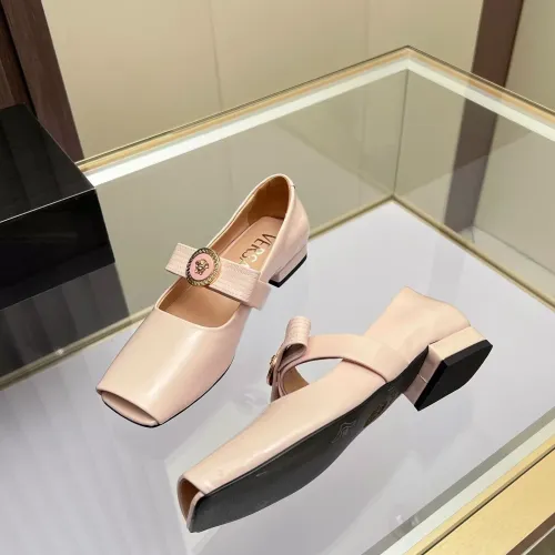 Versace Flat Shoes For Women #1432229 $82.00 USD, Wholesale Replica Versace Flat Shoes