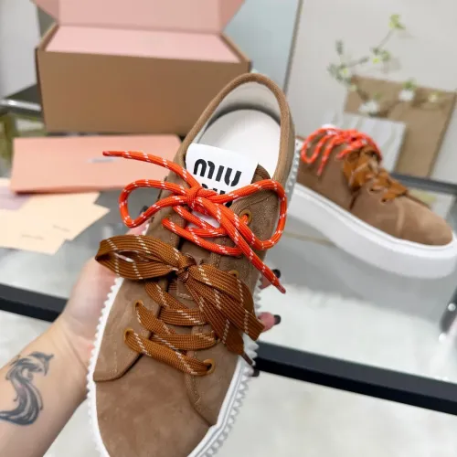 Replica MIU MIU Casual Shoes For Women #1432240 $96.00 USD for Wholesale