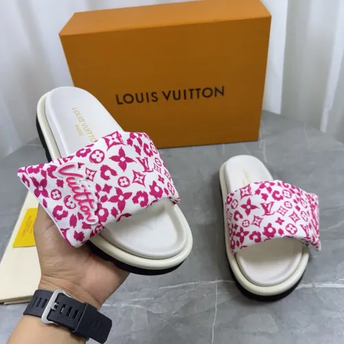 Louis Vuitton Slippers For Men #1432262 $76.00 USD, Wholesale Replica Louis Vuitton Slippers