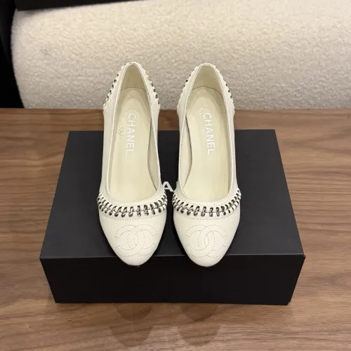 Replica Chanel High-Heeled Shoes For Women #1432599 $122.00 USD for Wholesale