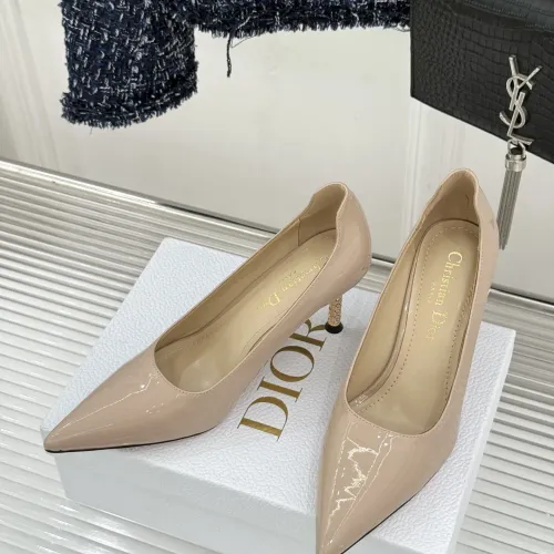 Replica Christian Dior High-Heeled Shoes For Women #1432728 $112.00 USD for Wholesale